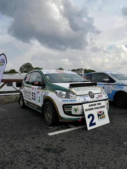 Kames - Charlie and Ian drive for another Podium finish in Scotland