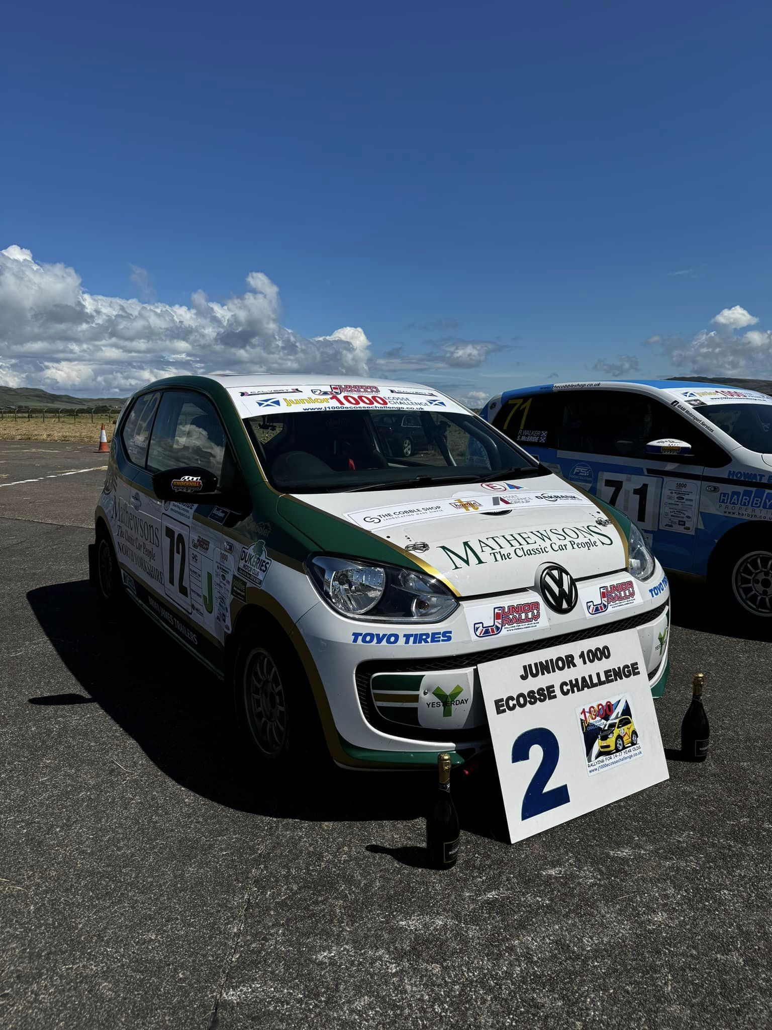 Round 4 and 5 Junior Scotland Rally Championship - Podium calls!