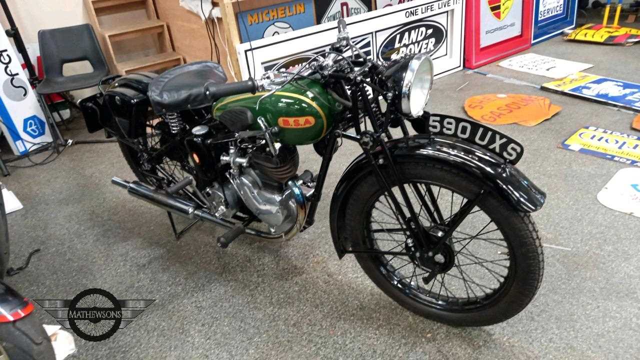 Lot 132 - 1937 BSA B21