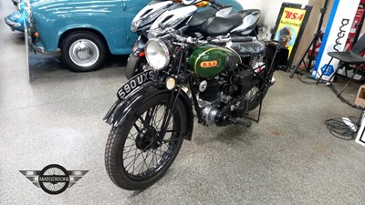 Lot 132 - 1937 BSA B21