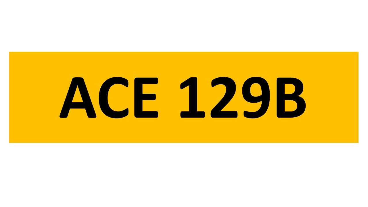Lot 18 - REGISTRATION ON RETENTION - ACE 129B