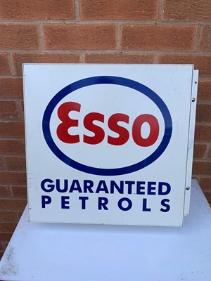 Lot 363 - ESSO GUARANTEED PETROLS SIGN