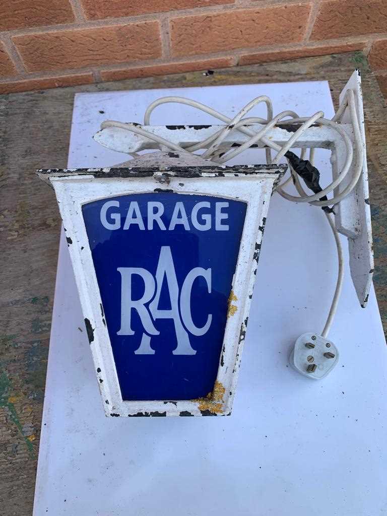 Lot 643 - RAC GARAGE HANGING LIGHT UP LAMP