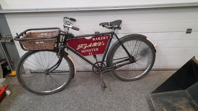 Lot 107 - BAKERY BICYCLE WITH BASKET