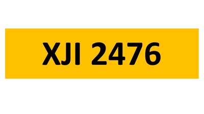 Lot 53-4 - REGISTRATION ON RETENTION - XJI 2476