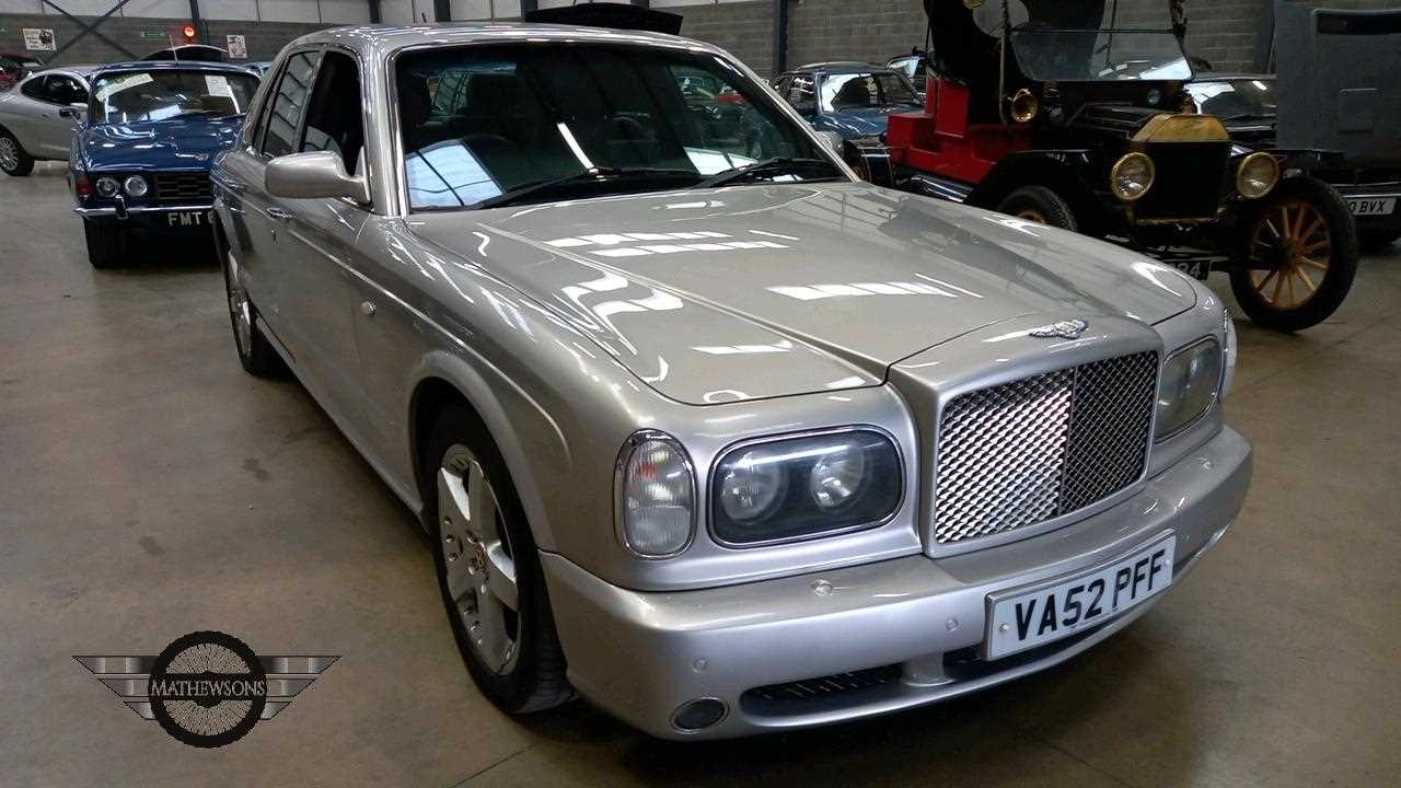 Lot 289 - 2002 BENTLEY ARNAGE T AUTO