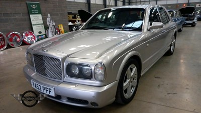 Lot 289 - 2002 BENTLEY ARNAGE T AUTO