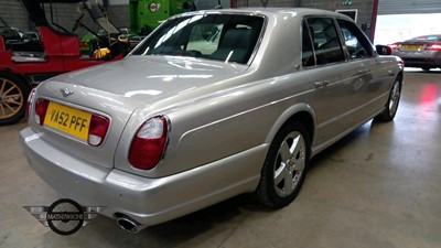 Lot 289 - 2002 BENTLEY ARNAGE T AUTO