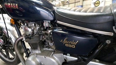 Lot 91 - 1982 YAMAHA 650 SPECIAL