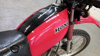 Lot 87 - 1981 HONDA 250 XLS