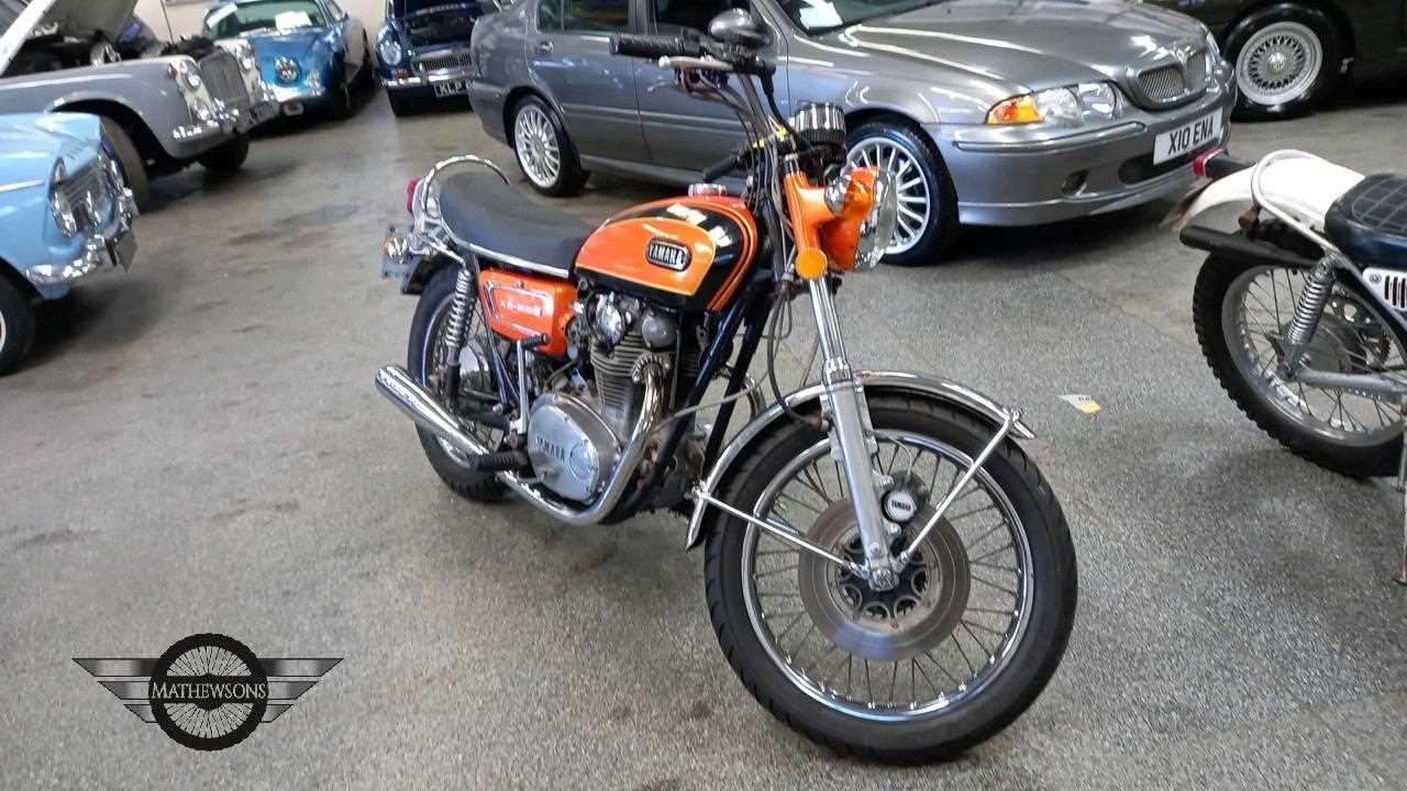 Lot 252 - 1973 YAMAHA  XS2