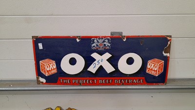 Lot 229 - OXO CUBE SIGN