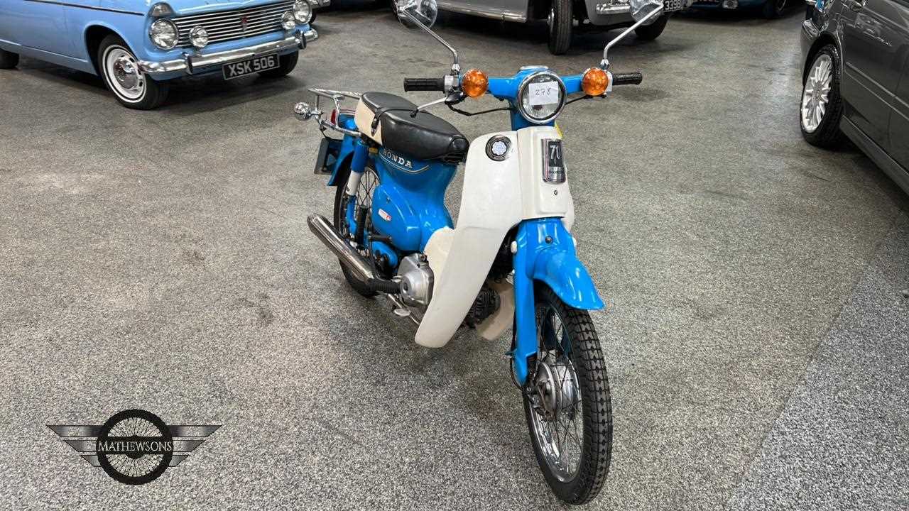 Lot 278 - 1983 HONDA C70C