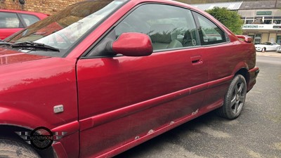 Lot 538 - 1998 ROVER 218 VVC COUPE