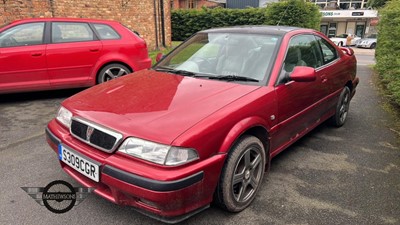 Lot 538 - 1998 ROVER 218 VVC COUPE