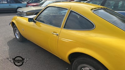 Lot 468 - 1970 OPEL GT