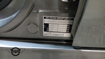 Lot 462 - 2002 MG ZS