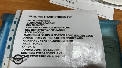 Lot 325 - 1956 ARIEL HT5