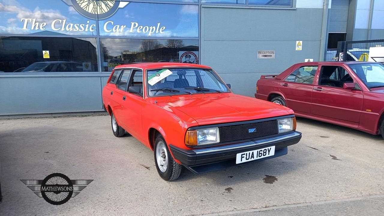 Lot 481 - 1983 MORRIS ITAL SL