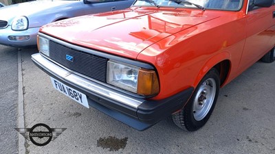 Lot 481 - 1983 MORRIS ITAL SL