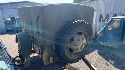 Lot 622 - 1945  WW2 BEN-HUR TRAILER