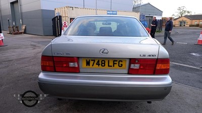 Lot 484 - 2000 LEXUS LS400 AUTO