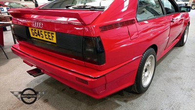 Lot 106 - 1990 AUDI QUATTRO TURBO