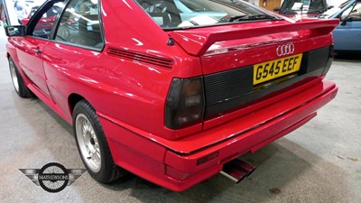 Lot 106 - 1990 AUDI QUATTRO TURBO