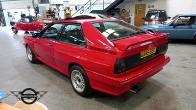 Lot 106 - 1990 AUDI QUATTRO TURBO