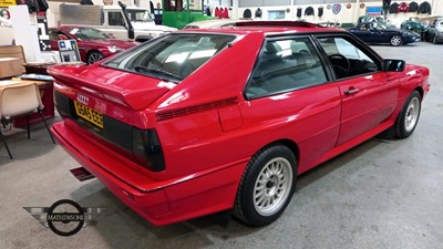 Lot 106 - 1990 AUDI QUATTRO TURBO