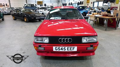 Lot 106 - 1990 AUDI QUATTRO TURBO