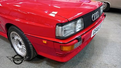 Lot 106 - 1990 AUDI QUATTRO TURBO