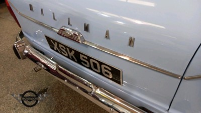 Lot 605 - 1962  HILLMAN MINX