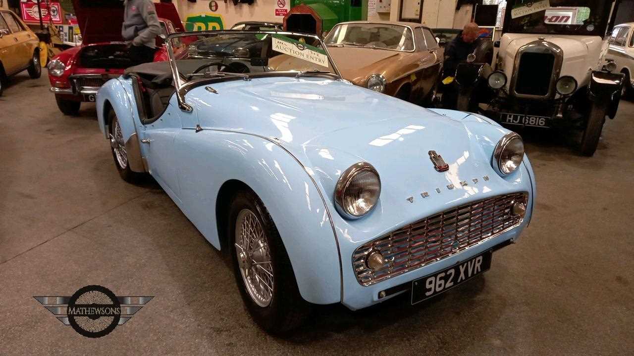 Lot 302 - 1962 TRIUMPH TR3