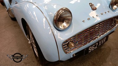 Lot 302 - 1962 TRIUMPH TR3