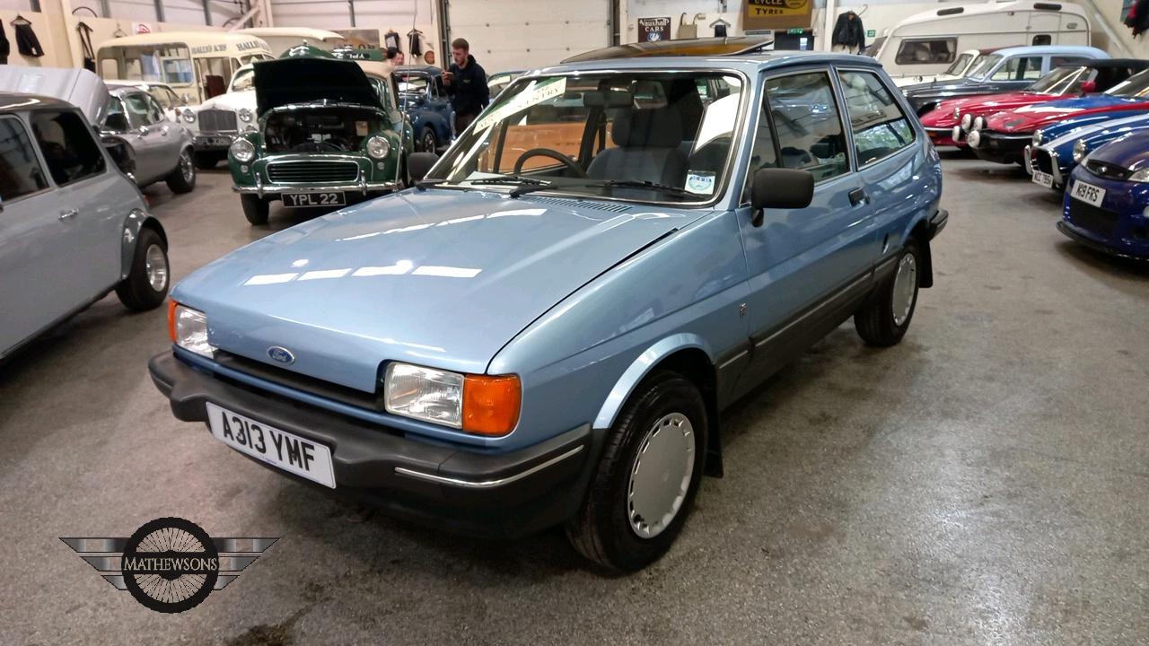 Lot 592 - 1984 FORD FIESTA GHIA