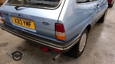 Lot 592 - 1984  FORD FIESTA GHIA