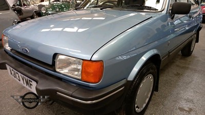 Lot 592 - 1984  FORD FIESTA GHIA