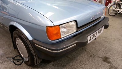 Lot 592 - 1984  FORD FIESTA GHIA