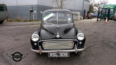 Lot 625 - 1955 MORRIS MINOR 1000