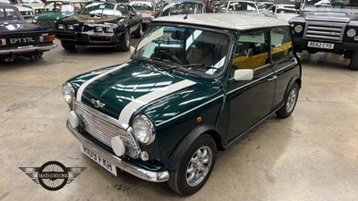 Lot 638 - 1997 ROVER MINI COOPER