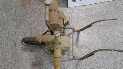 Lot 13 - PEGSON-MARLON WATER PUMP WITH JAP ENGINE AS FOUND ENGINE TURNS OVER