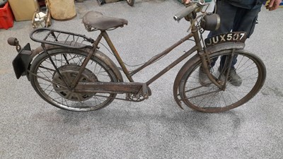 Lot 17 - RARE AND ORIGINAL LADIES CYCLE MASTER ( MERCURY )