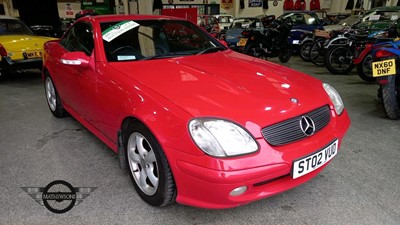 Lot 617 - 2002 MERCEDES SLK 200 KOMPRESSOR