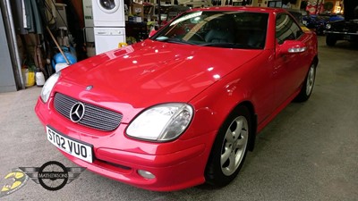 Lot 617 - 2002 MERCEDES SLK 200 KOMPRESSOR