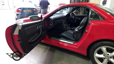 Lot 617 - 2002 MERCEDES SLK 200 KOMPRESSOR