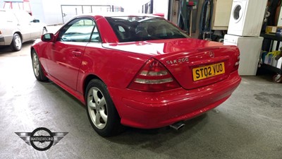 Lot 617 - 2002 MERCEDES SLK 200 KOMPRESSOR