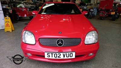 Lot 617 - 2002 MERCEDES SLK 200 KOMPRESSOR