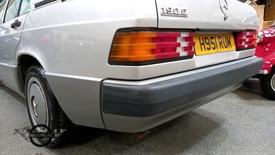 Lot 690 - 1990 MERCEDES 190E AUTO