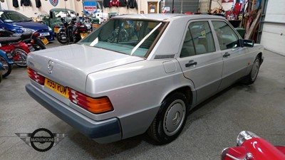 Lot 690 - 1990 MERCEDES 190E AUTO